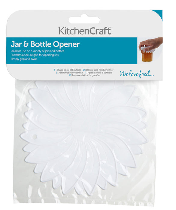 KitchenCraft Rubber Jar And Bottle Opener