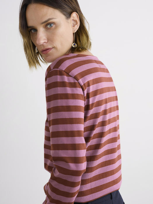 Seasalt Women's Sailor Top In Scallion Burgundy