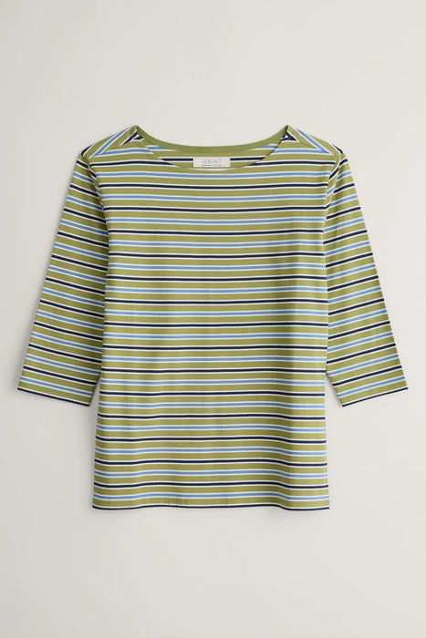 Seasalt Women's Sailor Top In Odessa Gooseberry Tide