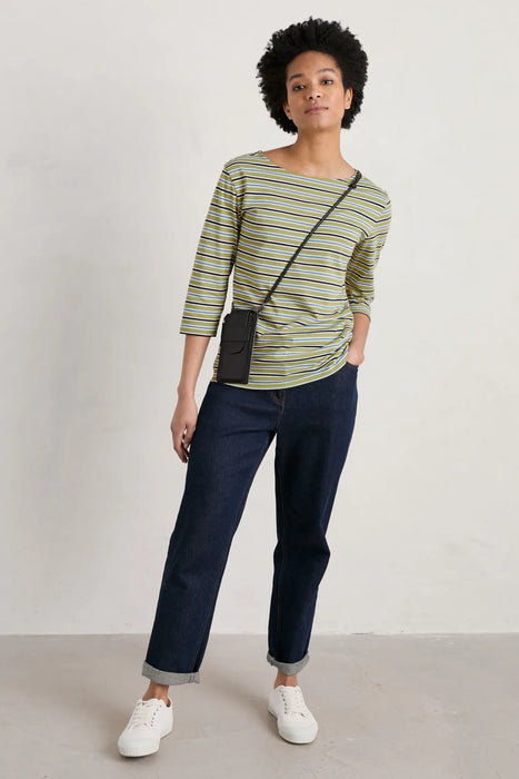 Seasalt Women's Sailor Top In Odessa Gooseberry Tide