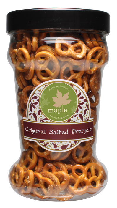 Maple Salted Pretzel Gift Jar