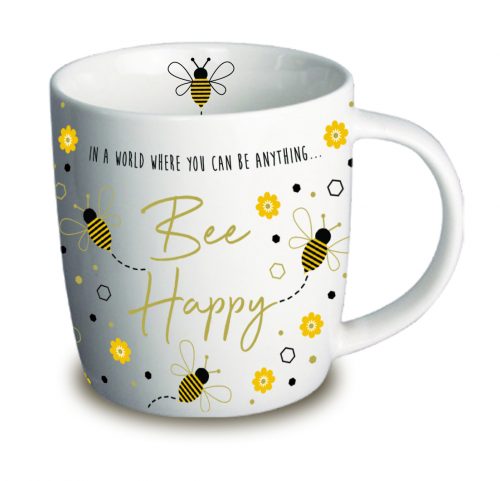 Scentiment Gifts Bee Happy Mug