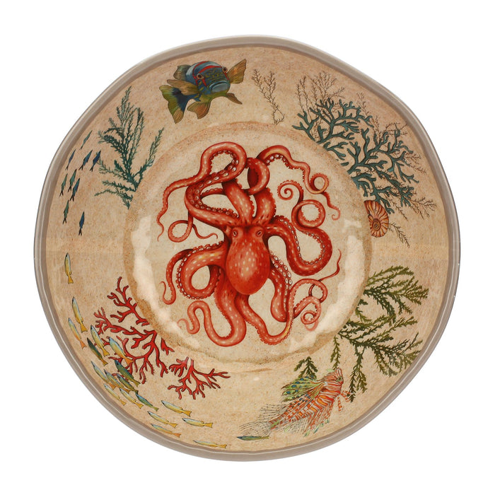 Sea Life Salad Bowl 36 Cm