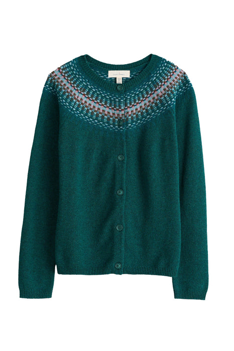 Seasalt Women's Berlewen Cardigan In River Spring Loch Creek Multi