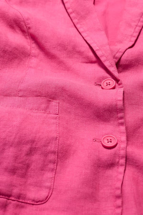 Seasalt Women's Blinker Linen Blazer In Tulip