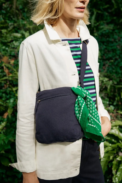 Seasalt Maritime Carwinion Zip Up Cross Body Bag Maple Gifts