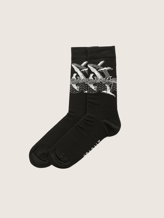 Seasalt Men's Bamboo Arty Socks In Koweth Inkwell