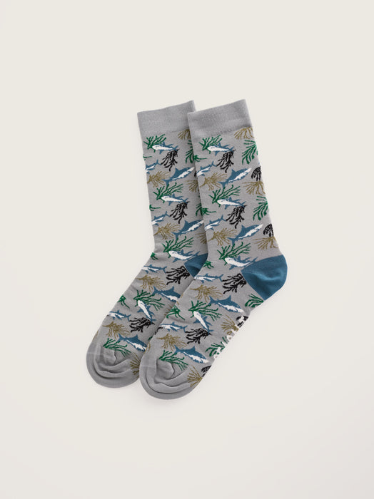 Seasalt Men's Bamboo Arty Socks In Ontonna Cobble