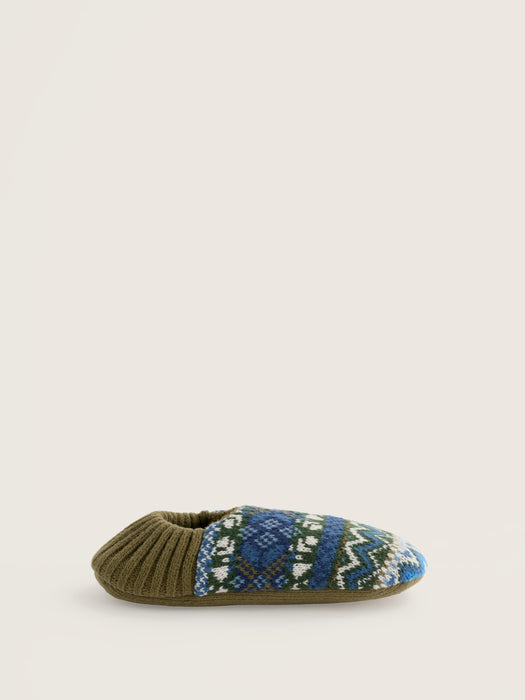 Seasalt Men's Cabin Slippers In Twigs Artichoke