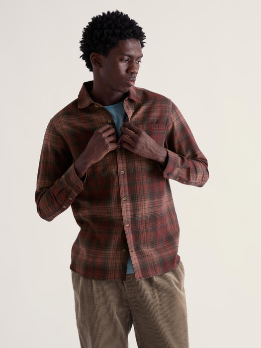Seasalt Men's Stonework Shirt In Limestone Timber