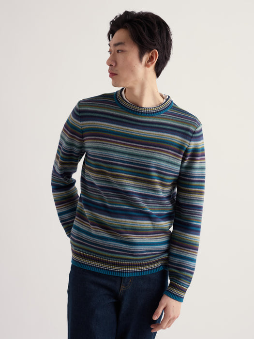Seasalt Men's Trenale Jumper In Sown Squall