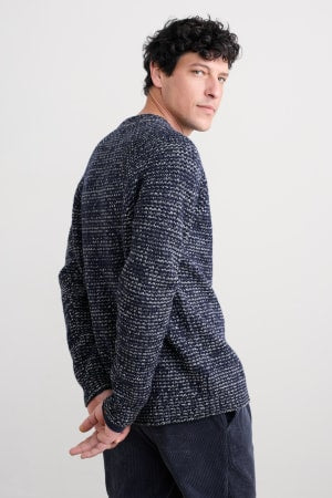Seasalt Men's Tresawls Cardigan In Maritime
