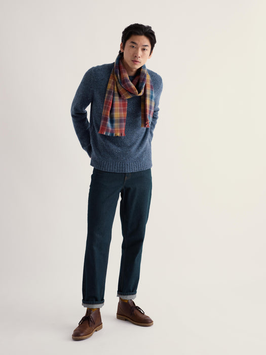 Seasalt Men's Trowan Crew Neck Jumper In Squall