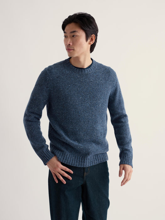 Seasalt Men's Trowan Crew Neck Jumper In Squall
