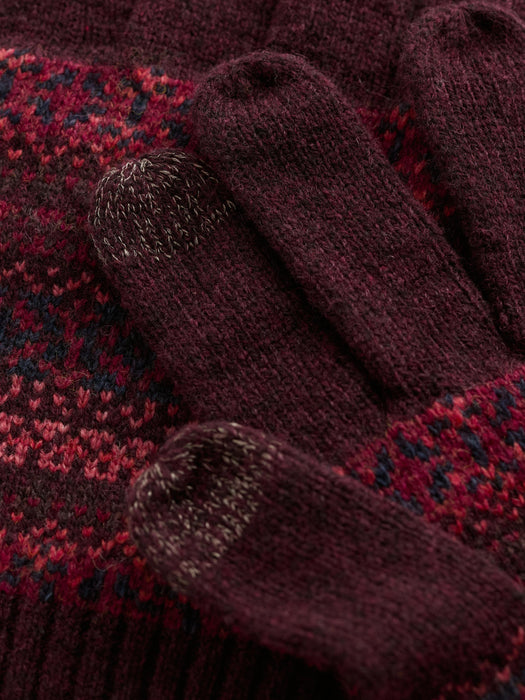 Seasalt Men's Very Clever Gloves In Tiling Timber