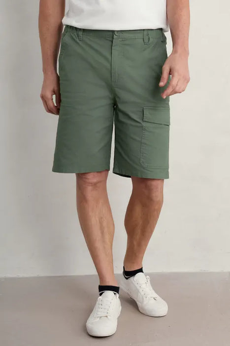 Seasalt Men's Dark Balsam Men's Tillerman Organic Cotton Cargo Shorts