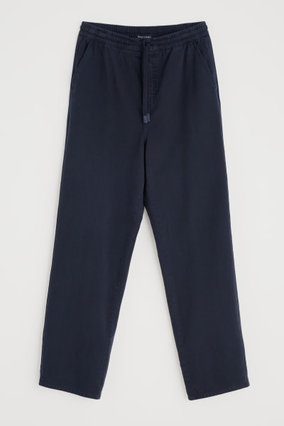 Seasalt Men's Hallantide Straight Leg Trousers In Dark Knight