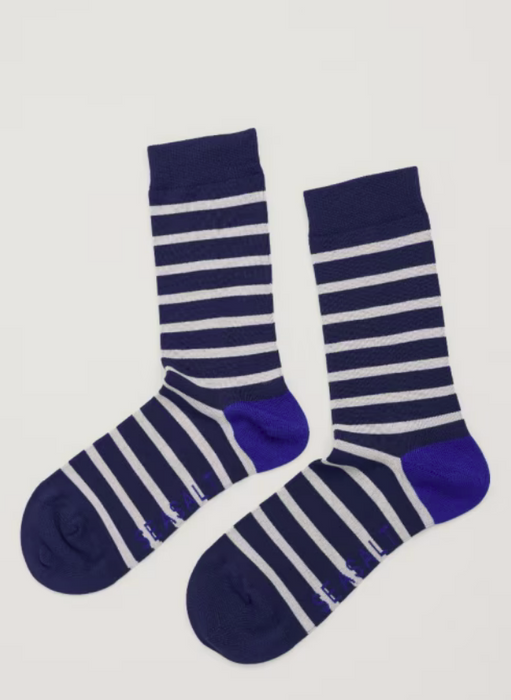 Seasalt Men's Sailor Socks In Breton Maritime