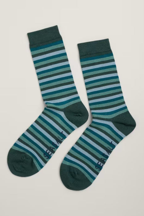 Seasalt Men's Sailor Socks In Weatherboard Coppice Mix