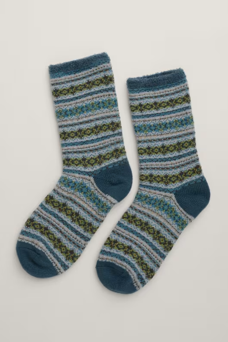 Seasalt Men's Sailor Socks In Tilling Ship