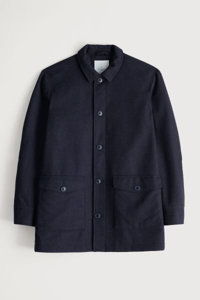 Seasalt Men's Rowlocks Coat In Midstream Maritime