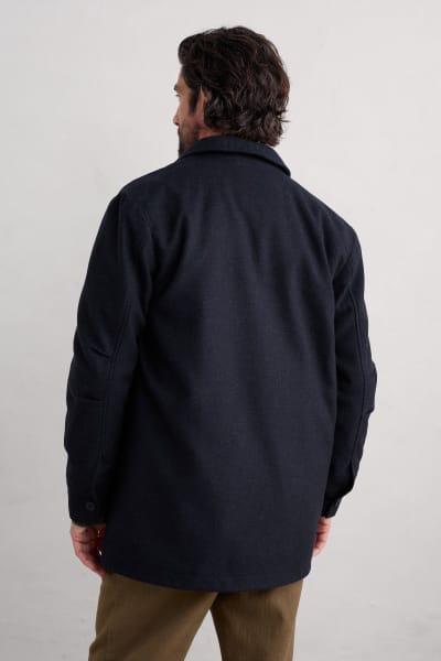 Seasalt Men's Rowlocks Coat In Midstream Maritime