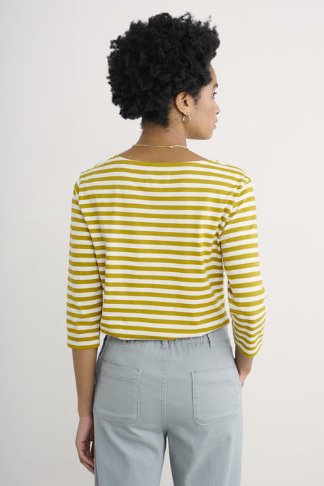 Seasalt Women's Sailor Shirt In Mini Cornish Chamomile Chalk