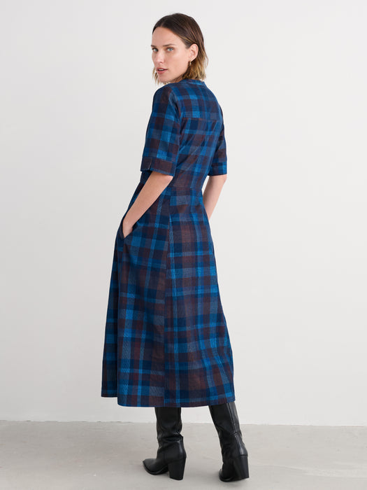 Seasalt Women's Wightwick Midi Dress In Honesty Sea Cave