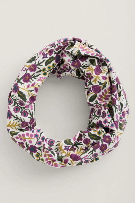 Seasalt Women's Organic Cotton Handyband In Block Floral Aran