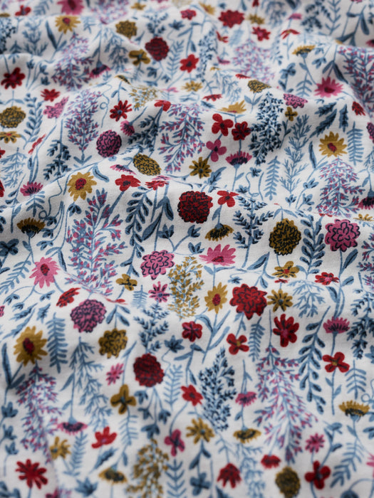 Seasalt Women's 3/4 Studio Glass Top In Wild Borders Chalk