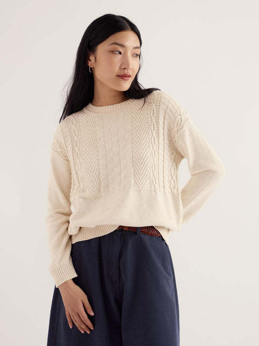 Seasalt Women's Applewood Jumper In Aran