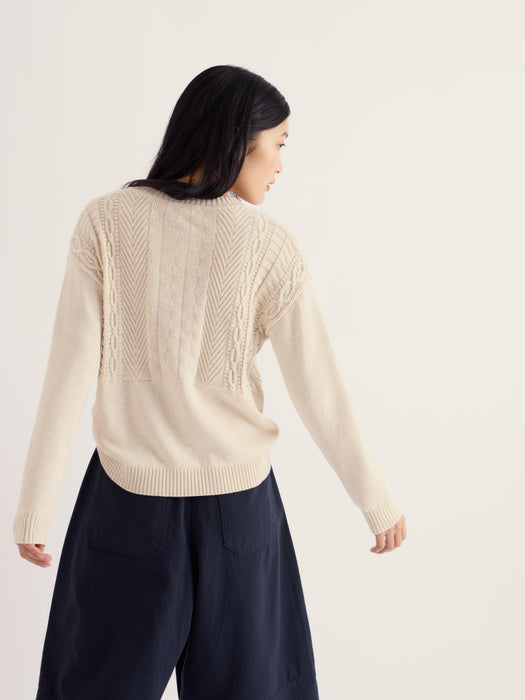 Seasalt Women's Applewood Jumper In Aran