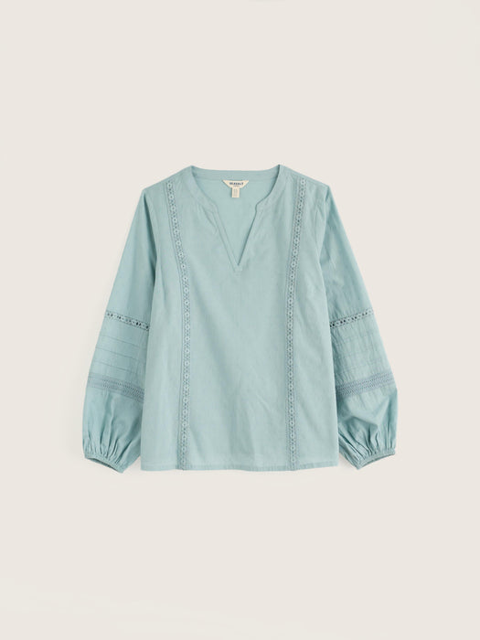 Seasalt Women's Fountain Grass Top In Limpet