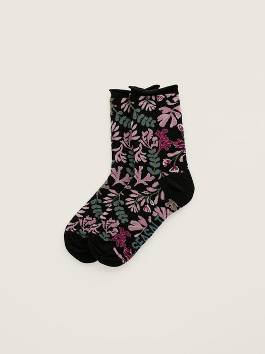 Seasalt Women's Arty Socks In Painted Seaweed Inkwell