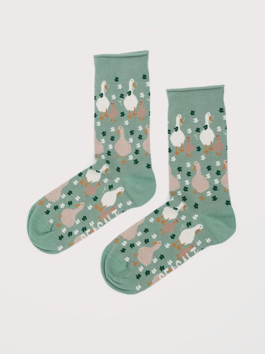 Seasalt Women's Arty Socks In Pluvenn Dried Basil