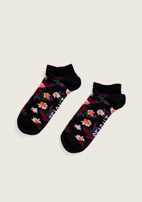 Seasalt Women's Arty Socks In Roseland Blooms Onyx