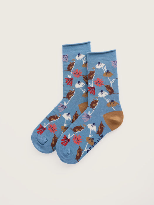Seasalt Women's Bamboo Arty Socks In Harvest Mouse Estuary