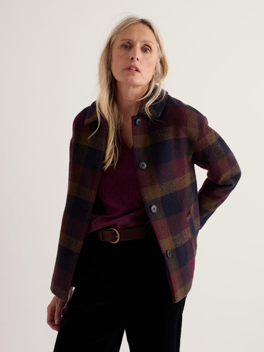Seasalt Women's Beamwind Coat In Hawkpit Inkwell