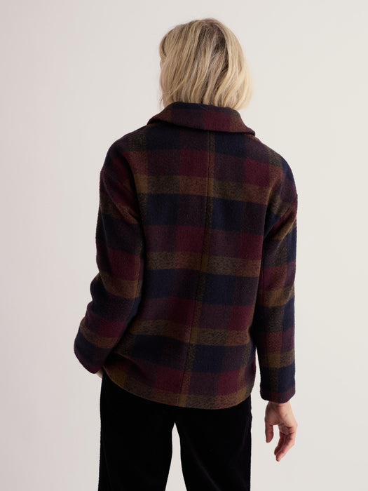 Seasalt Women's Beamwind Coat In Hawkpit Inkwell
