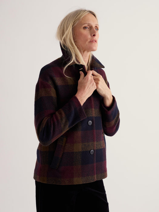 Seasalt Women's Beamwind Coat In Hawkpit Inkwell