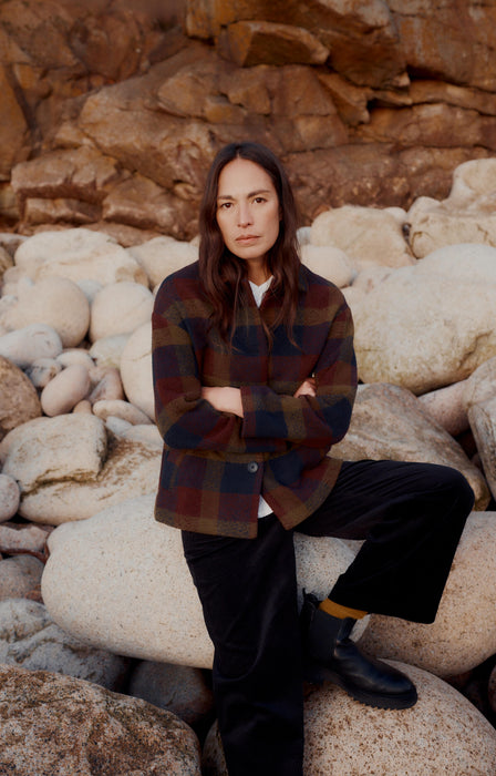 Seasalt Women's Beamwind Coat In Hawkpit Inkwell