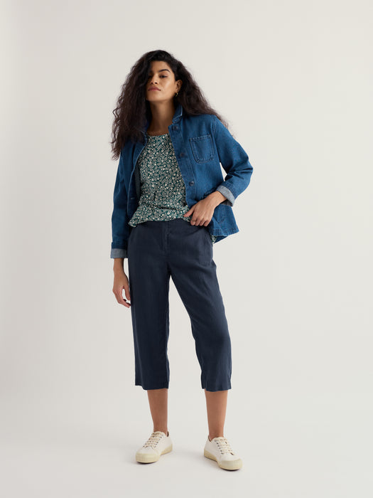 Seasalt Women's Brawn Point Crops In Maritime