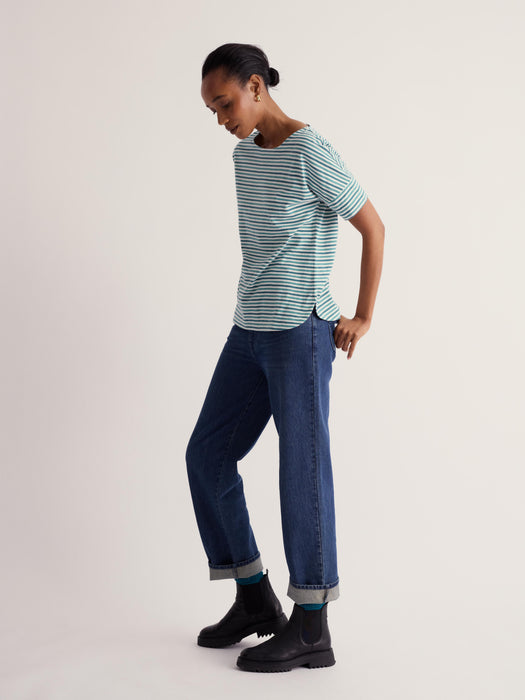 Seasalt Women's Bryher View T-Shirt In Pellitras Estuary