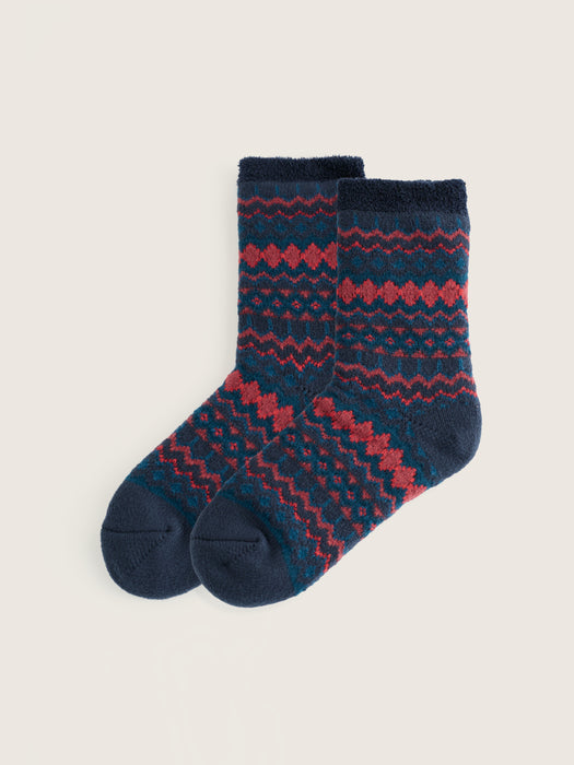Seasalt Women's Cabin Socks In Windward Dahlia Mix