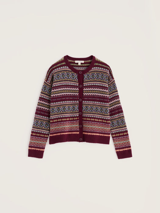 Seasalt Women's Copperhouse Cardigan In Larkspur Dark Hellebore