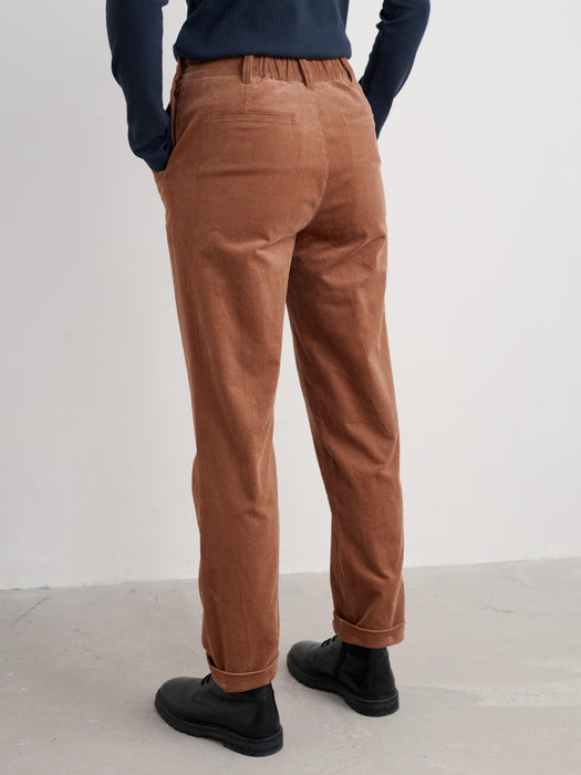 Seasalt Women's Crackington Trousers In Dark Hellebore