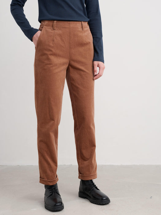 Seasalt Women's Crackington Trousers In Dark Hellebore