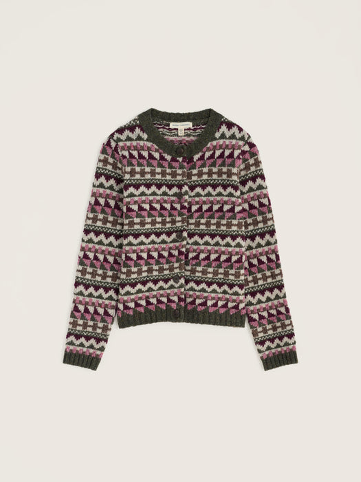 Seasalt Women's Dawson Pick Cardigan Merino In Dark Hellebore