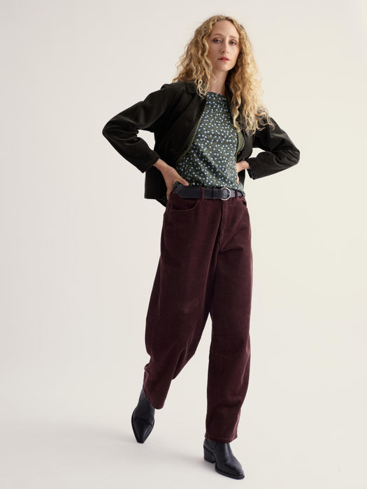 Seasalt Women's Easel Top In Sketched Buds Nori