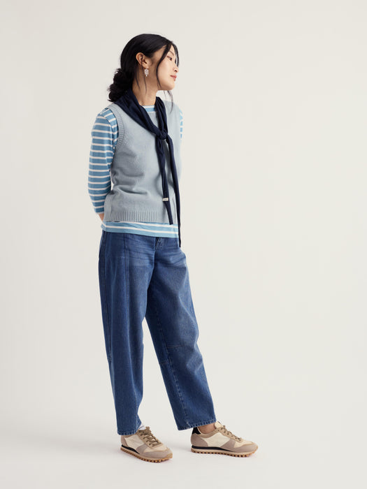 Seasalt Women's East View Knitted Vest In Limpet
